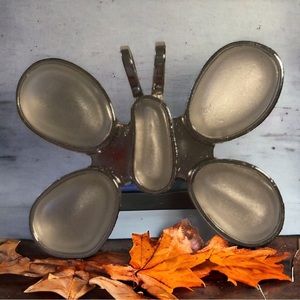 Rebecca Collins Silver butterfly Clip Brooch/Pendant